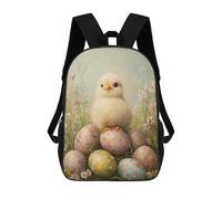 sinyumoney Easter Chick Painting Mochila Escolar Infantil Impresa En 3D Para Niños, Mochilas De Viaje, Bolsas Para Libros, Mochila Escolar Infantil 17inch