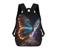 sinyumoney Electric Butterfly Flight Mochila, Mochila Escolar Impresa En 3D, Bolsa Para El Almuerzo Escolar, Mochila De Viaje, Mochila Para Amigos, Mochila Escolar Para Niñas Y Niños 17inch