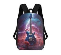sinyumoney Electric Guitar Fantasy Mochila Para Niños, Adolescentes Y Estudiantes, Mochilas Para Niñas, Mochilas Para Niños Pequeños, Primaria Y Secundaria 17inch