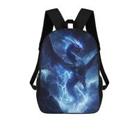 sinyumoney Electric Storm Dragon Artwork Mochila Escolar, Mochila De Viaje Para La Universidad, Mochilas Para Niñas Y Adolescentes 17inch