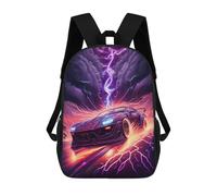 sinyumoney Electric Storm Speedster Mochila Escolar Ligera Para Aeropuerto Y Universidad Para Niñas Y Adolescentes 17inch
