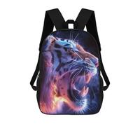sinyumoney Electric Tiger Roar Mochila Escolar Infantil De 17 Pulgadas Con Estampado 3D, Mochila Moderna Para Niños, Mochilas De Viaje, Bolsas Para Libros, Mochila Escolar Infantil