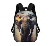 sinyumoney Elephant Animal Mochila Escolar Impresa En 3D Para Niños Y Niñas, Mochila Para Portátil Para Niños/estudiantes/adultos 17inch