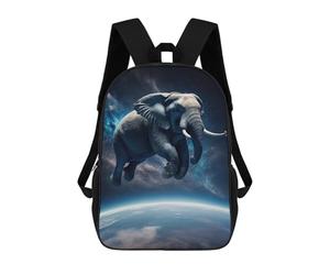 sinyumoney Elephant Flying Mochila Escolar, Mochila Informal, Mochila De Día, Mochila Escolar, De Trabajo, De Viaje Para Niñas, Adolescentes 17inch
