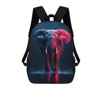 sinyumoney Elephant in The Rain 17inch Mochilas Escolares Impresas En 3D, Mochilas Escolares De Moda Para Niños De Primaria Y Secundaria