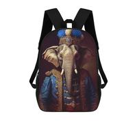 sinyumoney Elephant Poster Mochilas Infantiles Escolares Impresas En 3D, Mochilas Para Niños, Mochilas De Viaje Para Niños Y Niñas, Mochilas Escolares Para Niños 17inch