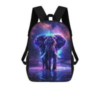 sinyumoney Elephant Space Animal Mochila Escolar Infantil Impresa En 3D Para Niños, Mochilas De Viaje, Bolsas Para Libros, Mochila Escolar Infantil 17inch
