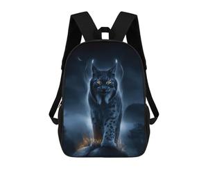 sinyumoney Ember Lynx - Silent Flame of The Shadow Realm Mochila Escolar Impresa En 3D Para Niños, Mochila Escolar, Mochilas De Viaje, Bolso Informal De Moda Para Niños Y Estudiantes 17inch