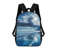 sinyumoney Embrace on Lake Baikal P1 Mochila De Moda Para Papelería, Impermeable, Informal, Para Hombres, Mujeres Y Adolescentes 17inch