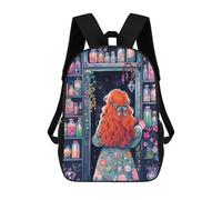 sinyumoney Enchanted Apothecary Mochila Escolar Impresa En 3D Mochila Escolar De Moda Para Niños Mochilas Para Niños Estudiantes De Secundaria 17inch