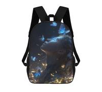 sinyumoney Enchanted Butterfly Dreamscape -1 Mochila Escolar, Mochila Para Portátil, Mochila Para Niños/niñas/adolescentes 17inch