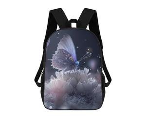 sinyumoney Enchanted Butterfly Garden -1 Mochila Escolar Infantil Impresa En 3D Para Niños, Mochilas De Viaje, Bolsas Para Libros, Mochila Escolar Infantil 17inch