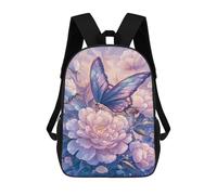 sinyumoney Enchanted Butterfly Garden Mochila Escolar Para El Trabajo, Negocios, Universidad, Escuela Para Hombres/mujeres 17inch