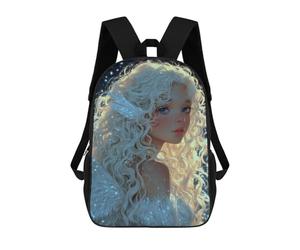 sinyumoney Enchanted Celestial Angel Mochila Grande, Ligera E Informal Para El Campus, Actividades Al Aire Libre, Viajes Y Deportes 17inch