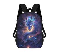 sinyumoney Enchanted Celestial Dragon Artwork Mochila Escolar Ligera Para Aeropuerto Y Universidad Para Estudiantes. Mochila Para La Escuela/trabajo/viajes 17inch