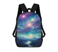 sinyumoney Enchanted Celestial Landscape -1 Mochilas Escolares Mochila Escolar Ligera Mochila De Día Mochila Escolar Para La Universidad Para Niños/Niñas/Adolescentes 17inch