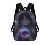 sinyumoney Enchanted Celestial Sphere Mochila Escolar Resistente Al Agua Para Ordenador Portátil: Perfecta Para Viajes, Trabajo Y Uso Diario 17inch