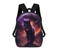 sinyumoney Enchanted Cosmic Cat Mochila Infantil, Mochila Escolar Infantil, Mochilas Escolares Impresas En 3D Para Niños Y Estudiantes Adolescentes 17inch