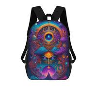sinyumoney Enchanted Cosmic Portal Mochila Escolar Impresa En 3D Para Niños, Mochila Escolar Informal De Moda Para Viajes Para Niños Y Estudiantes 17inch