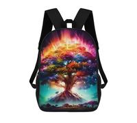 sinyumoney Enchanted Cosmic Tree -2 Mochilas Mochilas Infantiles Mochila Escolar Mochila Escolar Infantil Impresa En 3D Mochilas De Viaje De Moda Para Niños De Primaria Y Secundaria 17inch