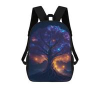 sinyumoney Enchanted Cosmic Tree -5 Mochilas Impresas En 3D Para Niños, Mochila Escolar, Mochila Informal Para Exteriores, Mochila Informal De Moda Para Niños, Lindas Bolsas De Viaje 17inch