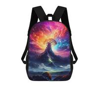 sinyumoney Enchanted Cosmic Tree Landscape Mochilas Escolares Para La Escuela Secundaria, Preparatoria, Universidad Y Viajes Para Hombres, Mujeres Y Adolescentes 17inch