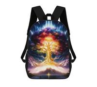 sinyumoney Enchanted Cosmic Tree Mochila Escolar Infantil Impresa En 3D Para Niños, Mochilas De Viaje, Bolsas Para Libros Para Niños Estudiantes De Primaria 17inch