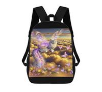 sinyumoney Enchanted Fairy Cat in Clouds Mochilas Infantiles Mochila Escolar Impresa En 3D Para Niños Mochilas De Viaje Bolsas Para Libros Para Niños 17inch Mochila Escolar