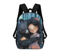 sinyumoney Enchanted Forest Cuddle Mochila Escolar, Mochila Informal, Mochila De Día, Mochila Escolar, De Trabajo Y De Viaje Para Hombres, Mujeres Y Adolescentes. 17inch