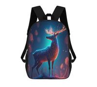 sinyumoney Enchanted Forest Deer Mochila Escolar Mochila Para Niños Impresa En 3D Mochilas Infantiles Para Niños Y Niñas Mochilas Escolares Mochilas De Viaje Para Niños 17inch