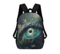 sinyumoney Enchanted Forest Eye Mochilas Impresas En 3D Para Niños, Mochila Escolar, Mochila Informal Para Exteriores, Mochila Informal De Moda Para Niños, Lindas Bolsas De Viaje 17inch