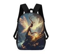 sinyumoney Enchanted Forest Fairy Mochila Escolar Resistente Al Agua, Mochila Escolar De Negocios Para Hombres/mujeres 17inch