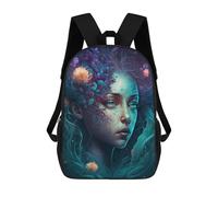 sinyumoney Enchanted Forest Fantasy Mochilas Impresas En 3D Para Niños, Mochila Escolar, Mochila Informal Para Exteriores, Mochila Informal De Moda Para Niños, Lindas Bolsas De Viaje 17inch