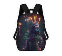 sinyumoney Enchanted Forest Guardian -4 Mochila Escolar Infantil Impresa En 3D Para Niños, Mochilas De Viaje, Bolsas Para Libros Para Niños Estudiantes De Primaria 17inch