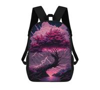 sinyumoney Enchanted Forest Lightning Storm Mochila Escolar Infantil De 17 Pulgadas Con Estampado 3D De Películas De Anime Para Niños, Mochila De Viaje, Mochila Escolar Infantil