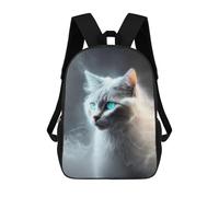 sinyumoney Enchanted Glowing Cat Portrait Mochila De Viaje Para La Universidad, Mochilas Para El Campus, Viajes Al Aire Libre Y Deportes 17inch