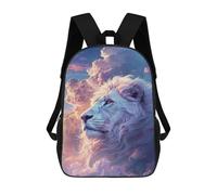 sinyumoney Enchanted Lion Sky Art Print Mochila Escolar Ligera Para Aeropuerto Y Universidad Para Niñas Y Adolescentes 17inch