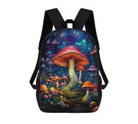 sinyumoney Enchanted Mushroom Forest Mochila Escolar, Mochila Para Portátil, Mochila Para Niños/niñas/adolescentes 17inch