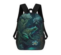 sinyumoney Enchanted Night Garden Scene Mochilas Para Niños Mochila Escolar Mochila Escolar Impresa En 3D Para Niños Estudiantes De Primaria Y Secundaria 17inch