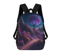 sinyumoney Enchanted Night Pathway Mochila Escolar Infantil Impresa En 3D Para Niños, Mochilas De Viaje, Bolsas Para Libros Para Niños Estudiantes De Primaria 17inch