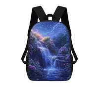 sinyumoney Enchanted Nightfall Waterfall Mochila De Viaje Para La Universidad, Mochilas Para Adolescentes, Chicas, Chicos, Mujeres Y Hombres 17inch