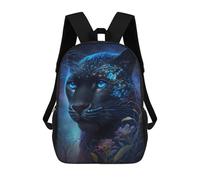 sinyumoney Enchanted Panther Portrait -2 Mochila Escolar Grande Resistente Al Agua Para Portátil Para Niñas Y Adolescentes 17inch