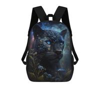 sinyumoney Enchanted Panther Portrait Mochila Escolar Para Ordenador Portátil Para La Escuela/trabajo/viajes: Perfecta Para Viajes, Trabajo Y Uso Diario 17inch