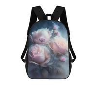 sinyumoney Enchanted Rose Fantasy Mochila Escolar Infantil Impresa En 3D Para Niños, Mochilas De Viaje, Bolsas Para Libros Para Niños Estudiantes De Primaria 17inch