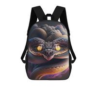 sinyumoney Enchanted Serpent Portrait Mochilas Infantiles Escolares Impresas En 3D, Mochilas Para Niños, Mochilas De Viaje Para Niños Y Niñas, Mochilas Escolares Para Niños 17inch