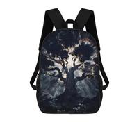 sinyumoney Enchanted Tree Mochila Escolar Informal Para El Día A Día, Ideal Para El Trabajo, El Colegio, El Camping, Las Aventuras Al Aire Libre Y Los Viajes Diarios 17inch