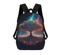 sinyumoney Enchanted Tree of Life -3 Mochila Escolar, Bolso De Negocios, Bolso Para Portátil Resistente Para Niñas Y Adolescentes 17inch