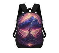 sinyumoney Enchanted Tree of Lightning -1 Mochilas Escolares, De Viaje Y Universitarias Para La Escuela/trabajo/viajes 17inch