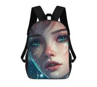 sinyumoney Enchanted Waterfall Portrait Mochila Escolar Infantil Impresa En 3D Para Niños, Mochilas De Viaje, Bolsas Para Libros, Mochila Escolar Infantil 17inch