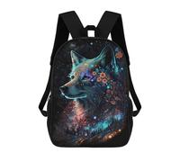 sinyumoney Enchanted Wolf Fantasy Artwork Mochilas Escolares, De Viaje Y Universitarias Para La Escuela/trabajo/viajes 17inch
